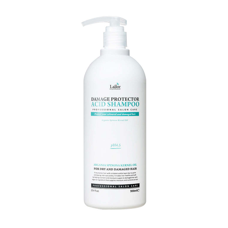LA’DOR Шампунь для волос с аргановым маслом / Damaged Protector Acid Shampoo 900 мл