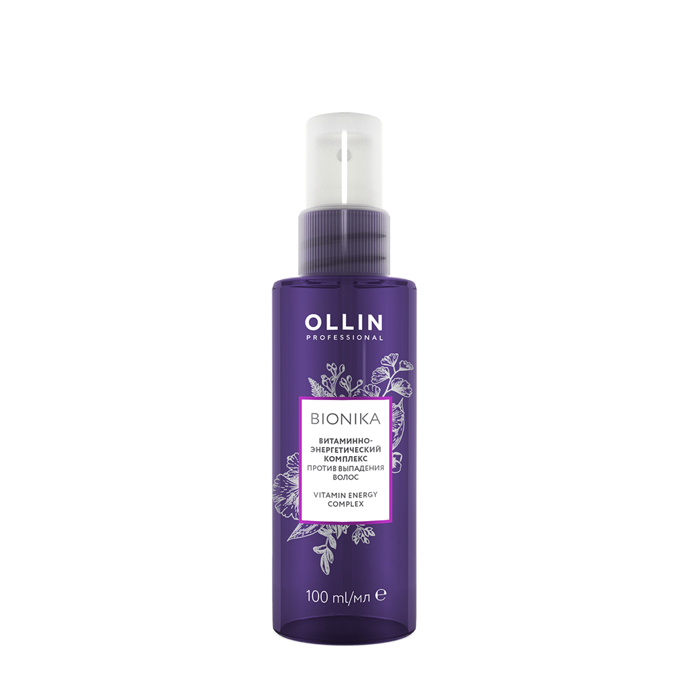 OLLIN PROFESSIONAL Комплекс витаминно-энергетический против выпадения / Vitamin Energy Complex BioNika 100 мл витаминно энергетический комплекс против выпадения волос vitamin energy complex bionika