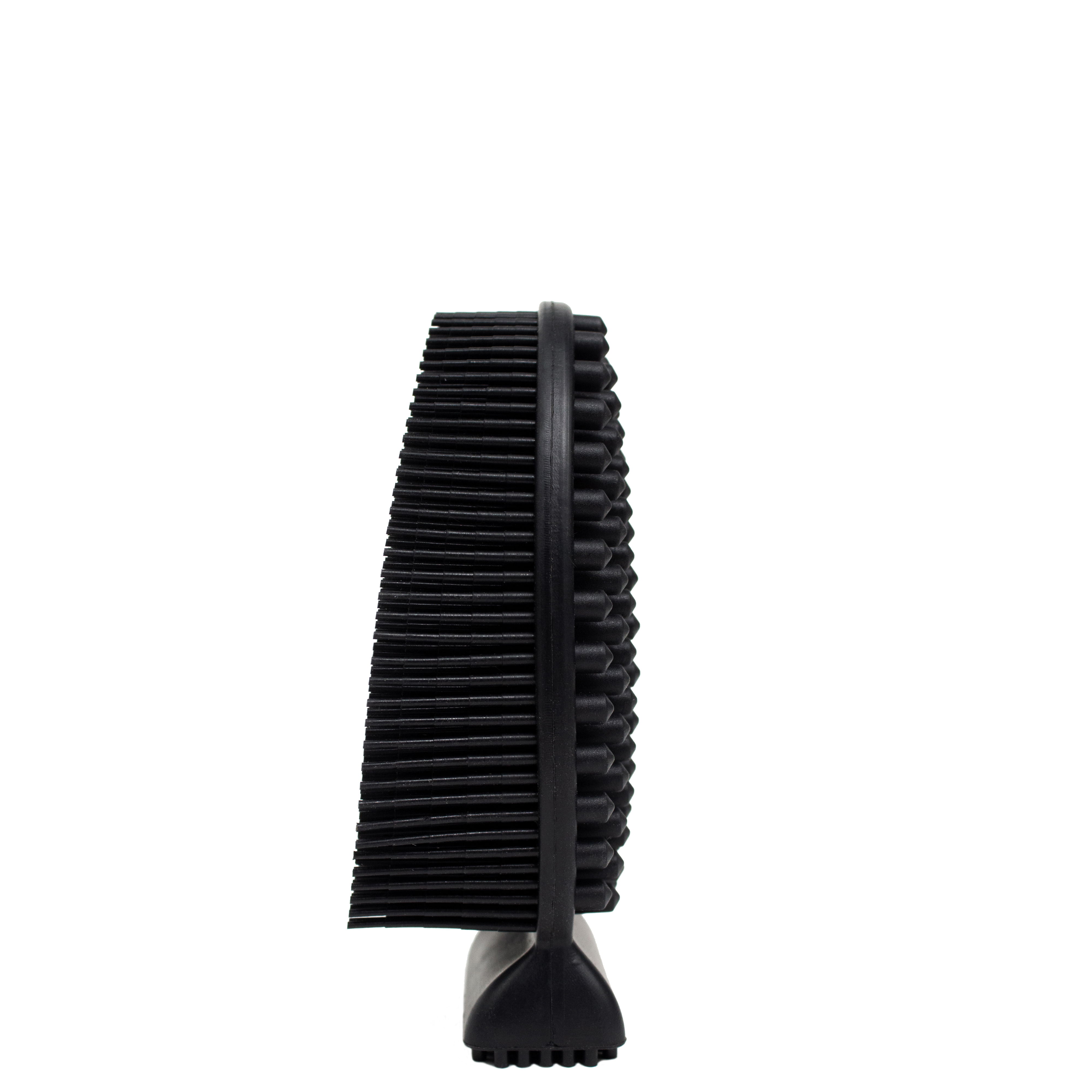 DOUBLE DARE OMG! Щетка массажная силиконовая, черная / I.M. BUDDY, фото 4