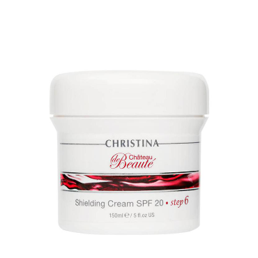CHRISTINA Крем защитный SPF 20 (шаг 6) / Shielding Cream Chateau de Beaute 150 мл