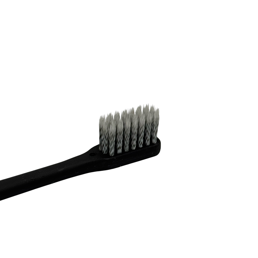 IWOU PROFESSIONAL Зубная щетка с компактной головкой черная мягкая+колпачок/FARRES, фото 3