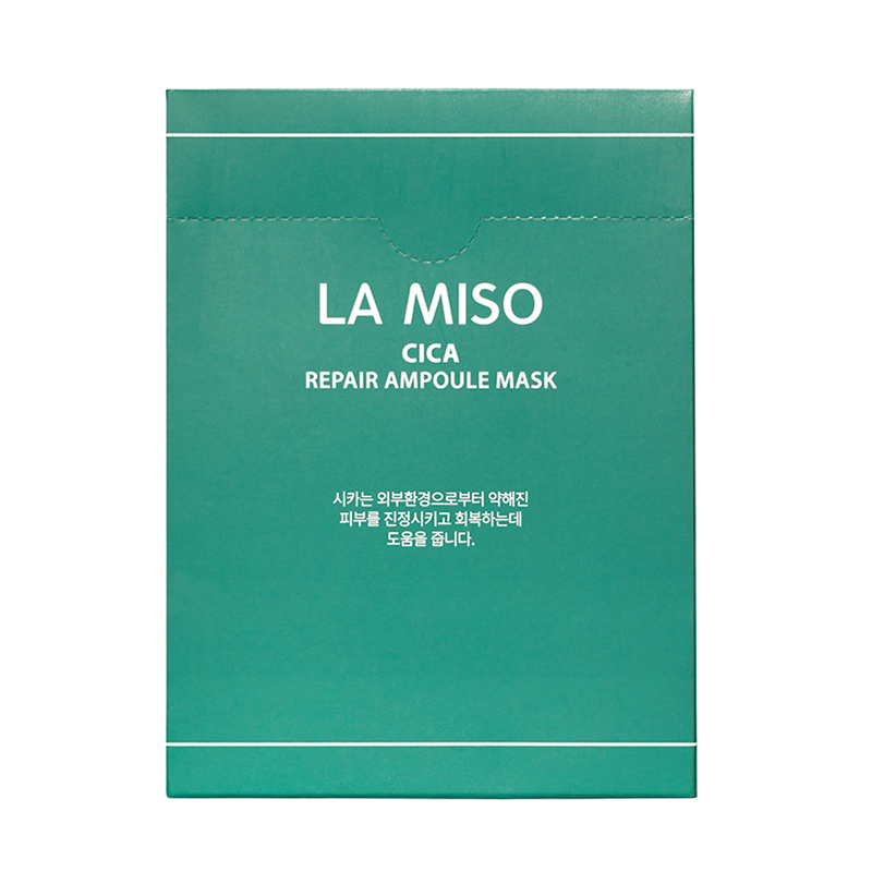 LA MISO Маска восстанавливающая ампульная с центеллой азиатской / LA MISO 10*28 гр УТ1862 - фото 1