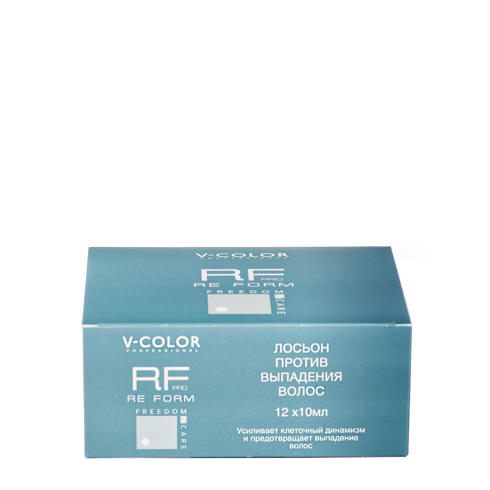 

V-COLOR PROFESSIONAL Лосьон против выпадения волос / RE FORM ПРОТИВ ВЫПАДЕНИЯ 12*10 мл