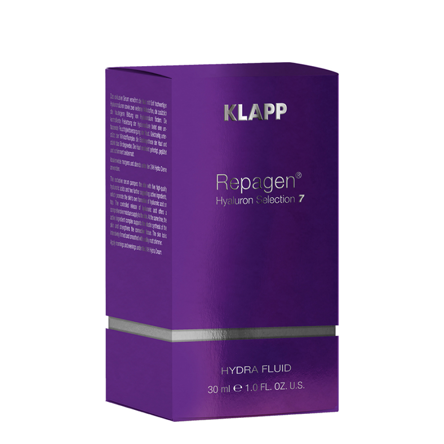 KLAPP Гидрофлюид для лица / REPAGEN HYALURON SELECTION 7 HYDRA FLUID 30 мл, фото 2