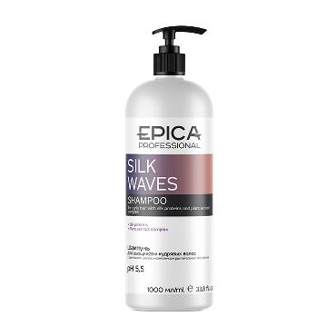 EPICA PROFESSIONAL Шампунь для вьющихся и кудрявых волос / Silk Waves 1000 мл