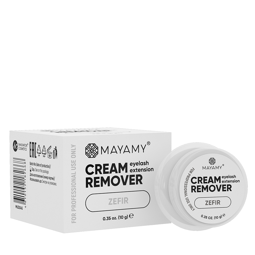 INNOVATOR COSMETICS Ремувер кремовый для ресниц / MAYAMY Zefir 10 гр, фото 2