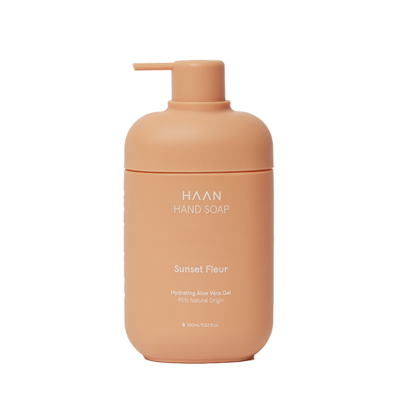 HAAN Мыло жидкое для рук с пребиотиками и алоэ вера Таинственный закат / HAND SOAP SUNSET FLEUR 350 мл, фото 1