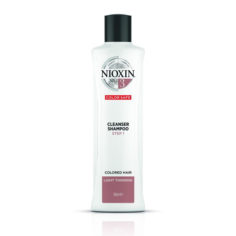 NIOXIN Шампунь очищающий, для окрашенных тонких волос, Система 3, 300 мл очищающий шампунь система 2 81630627 7981 7741 4470 300 мл