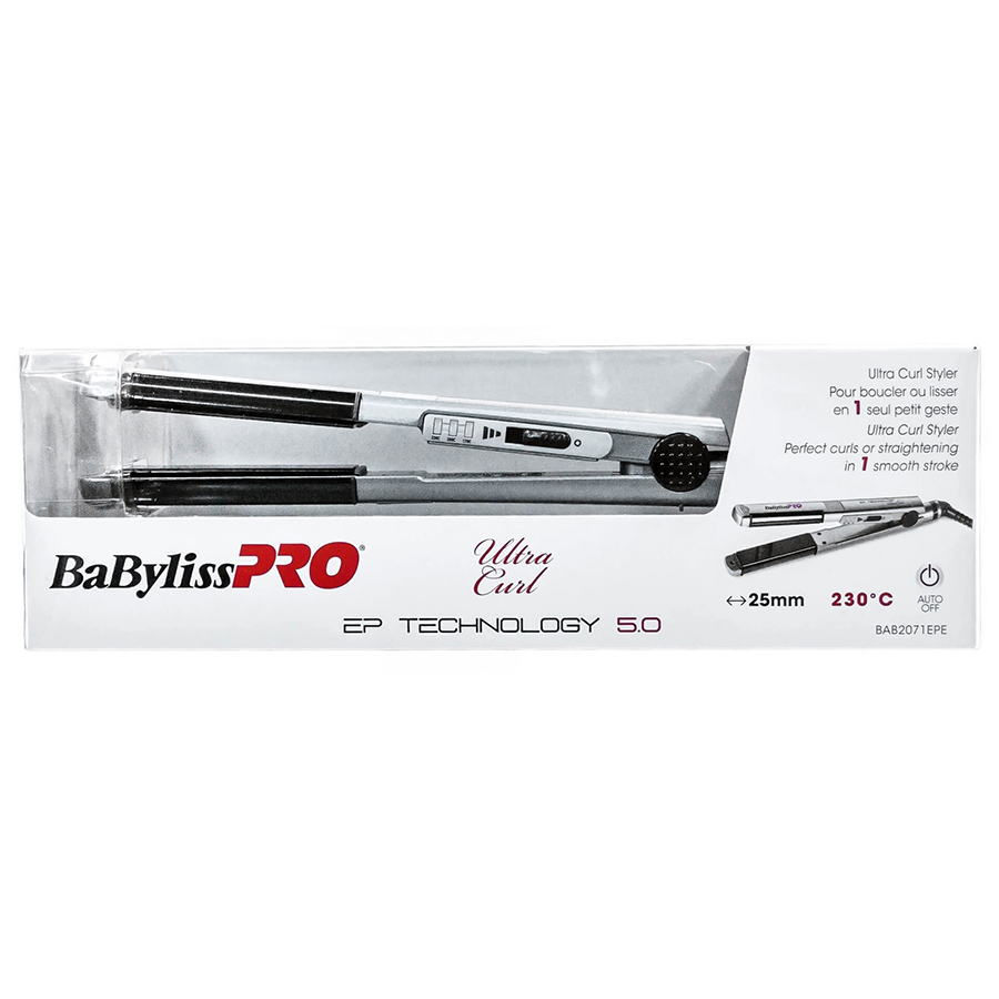 BABYLISS PRO Щипцы-выпрямитель Babyliss Ultra Curl, 25 мм, 40W BAB2071EPE (04166), фото 5