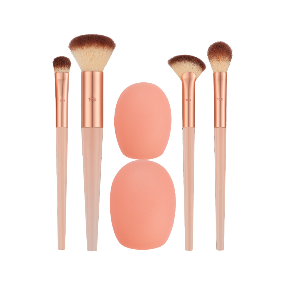 REAL TECHNIQUES Набор для макияжа / Real Techniques Cherry On Top A Brighter Hue Base Set, фото 4