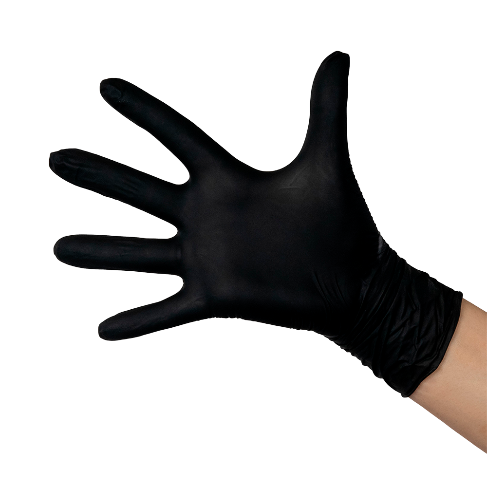 ЧИСТОВЬЕ Перчатки нитрил черные S / NitriMax 100 шт перчатки смотровые нитриловые benovy 193395395479 черные одноразовые 50 пар l