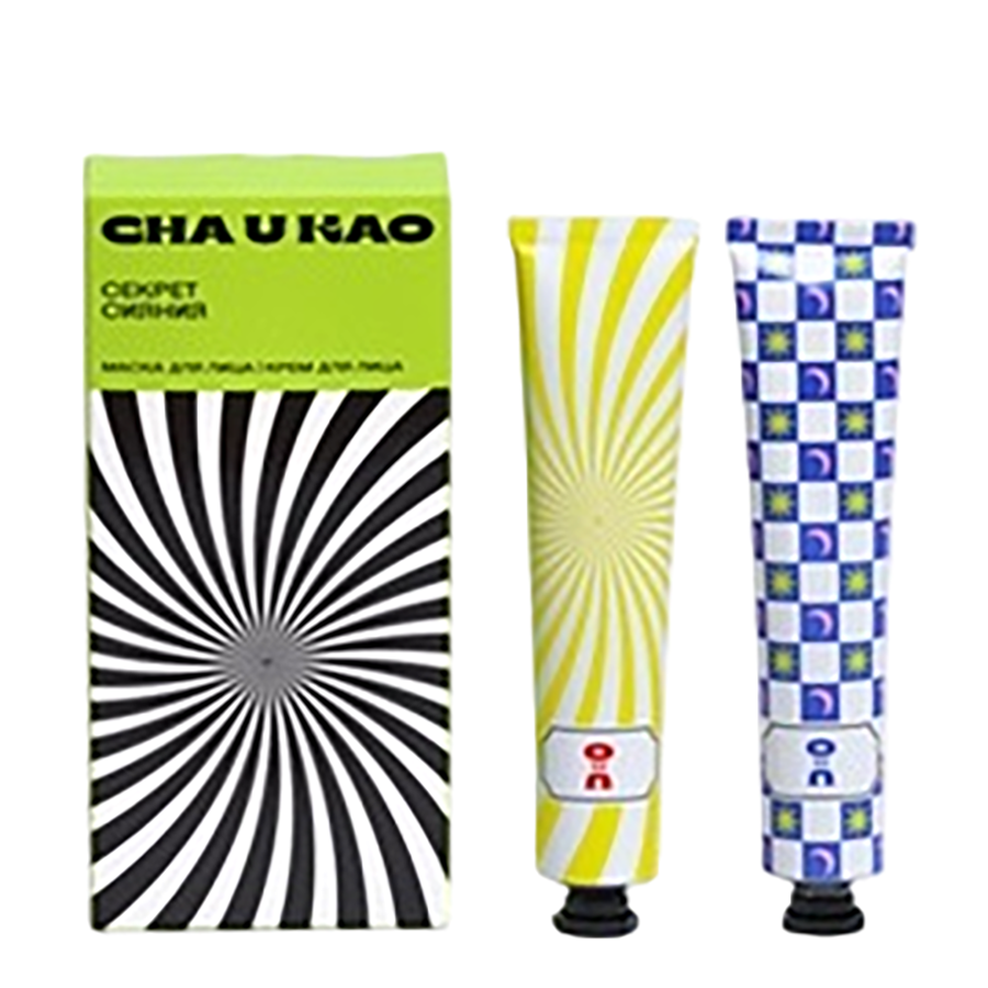 CHA U KAO Набор Секрет сияния (крем для лица 50 мл + маска для лица 50 мл), фото 2