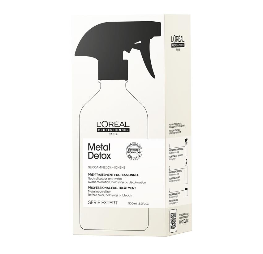 L'OREAL PROFESSIONNEL Спрей для восстановления окрашенных волос / METAL DETOX 500 мл, фото 2