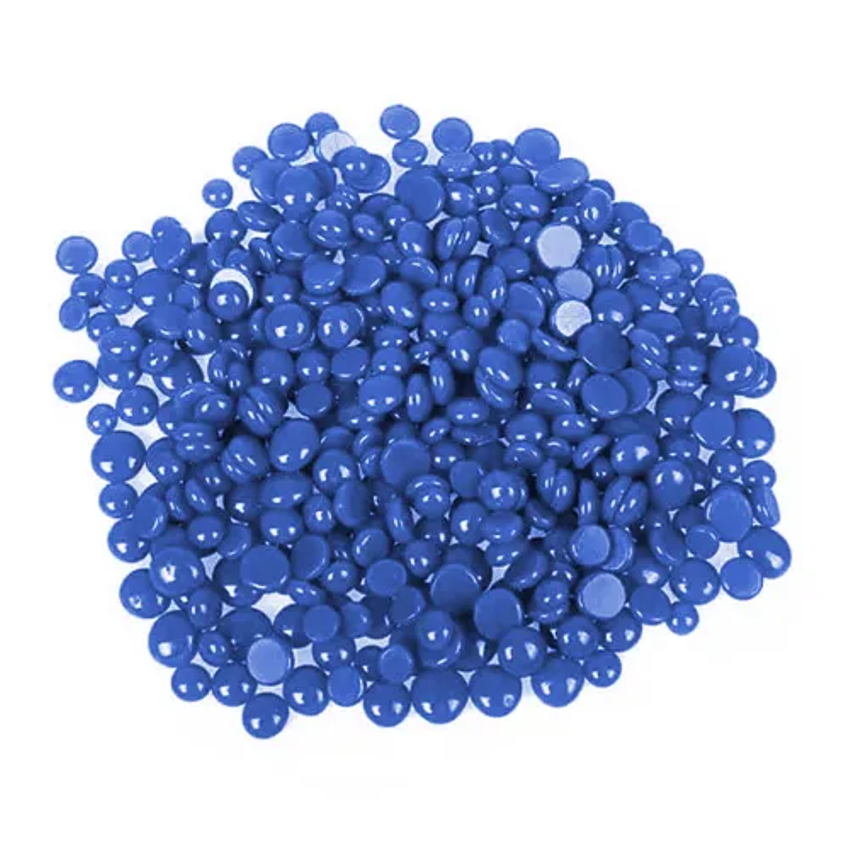 LILU Воск полимерный в гранулах в пакете, плотный Rose / LILU 100 гр, фото 3