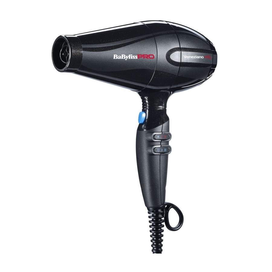 BABYLISS PRO Фен BaByliss Pro Veneziano HQ, ионизация, 2 насадки 2200 Вт, фото 2