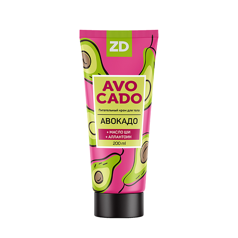 PHARMLEVEL Крем питательный для тела, авокадо / ZD 200 мл, фото 1