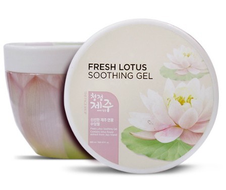 THE FACE SHOP Гель освежающий с экстрактом лотоса / Fresh Jeju Lotus Soothing Gel 285 мл