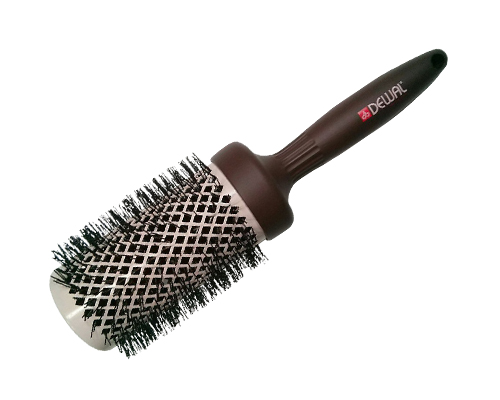 

DEWAL PROFESSIONAL Термобрашинг Mokka, керамическое покрытие, с волнистой щетиной, антистатик d 53/70 мм