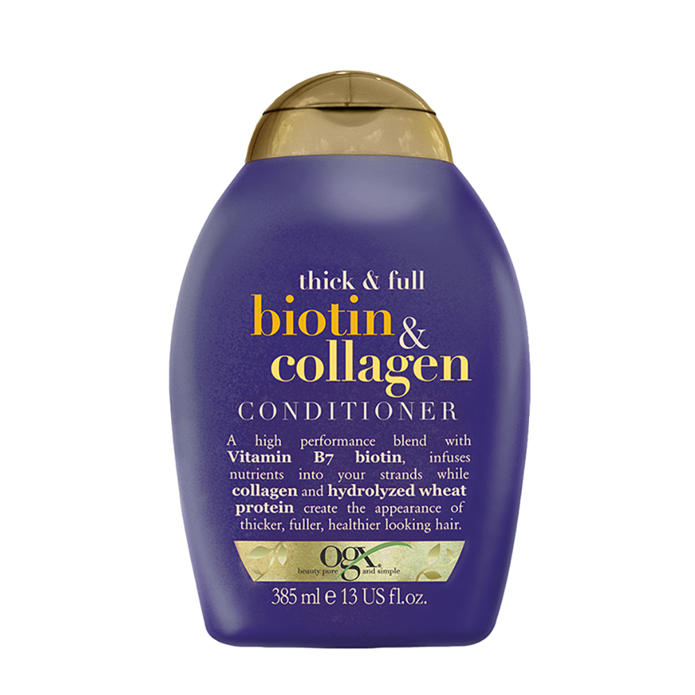 OGX Кондиционер для тонких волос с биотином и коллагеном / Thick And Full Biotin And Collagen Conditioner 385 мл