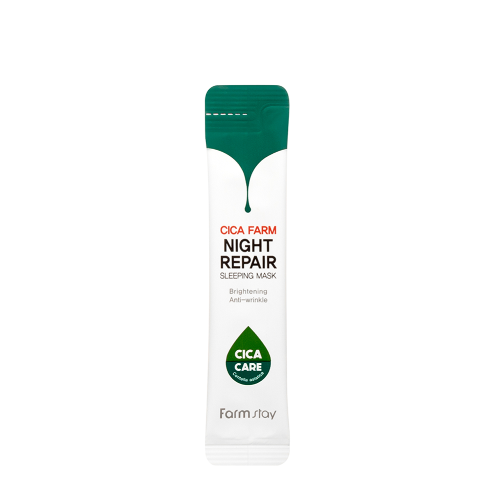 

FARMSTAY Маска ночная восстанавливающая для лица с центеллой / Cica Farm Night Repair Sleeping Mask 4 мл