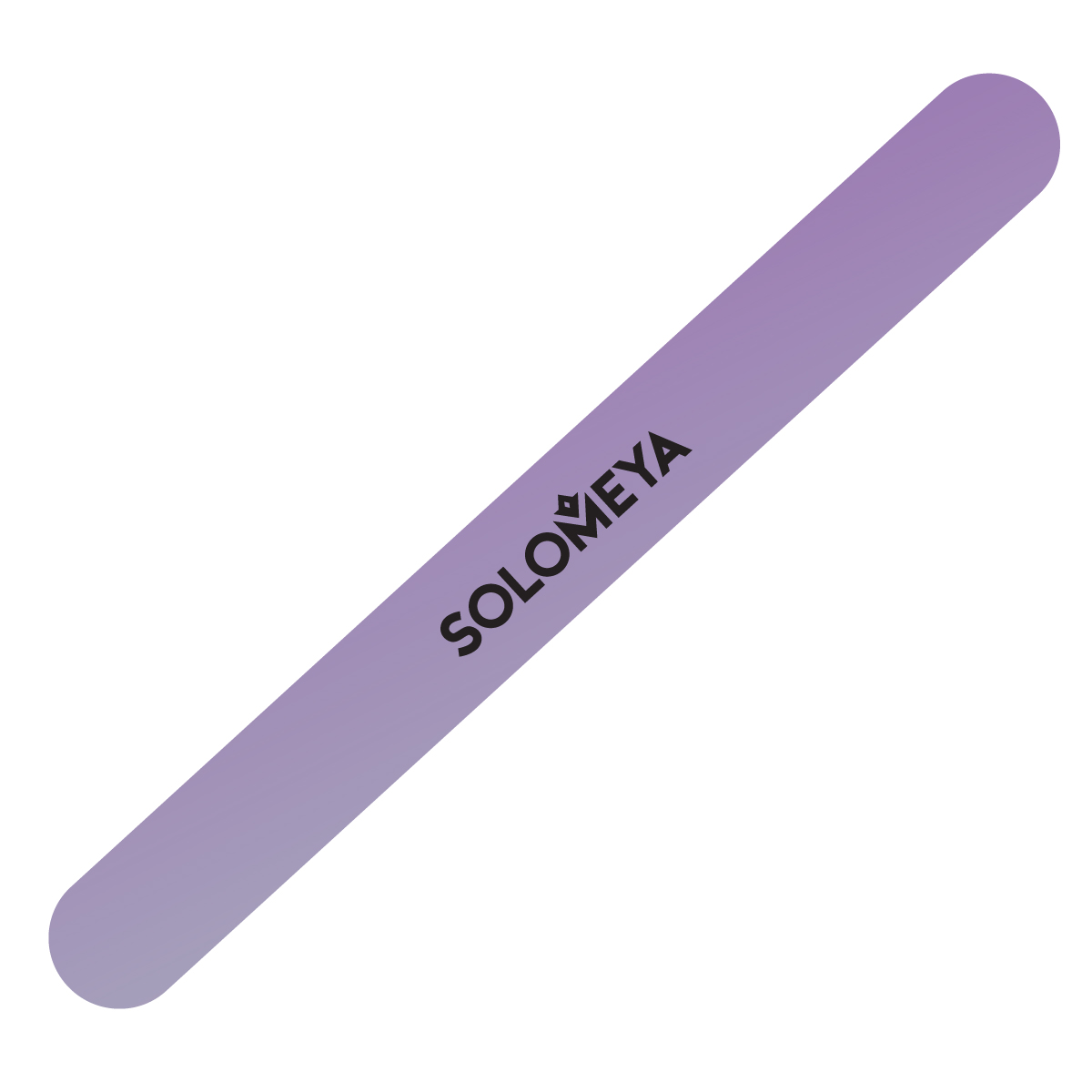 SOLOMEYA Пилка для натуральных и искусственных ногтей 180/180 Лаванда / Lavender Mylar Nail File