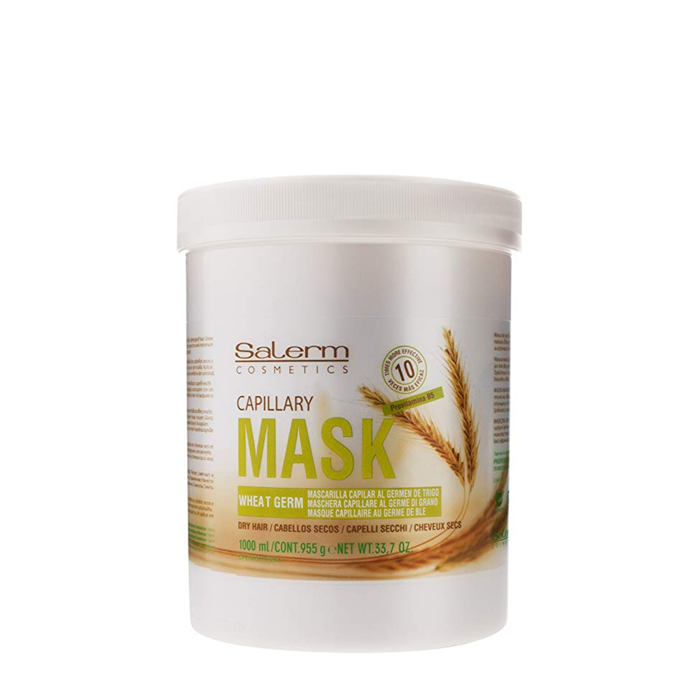 

SALERM COSMETICS Маска питательная увлажняющая для волос / Wheat Germ 1000 мл