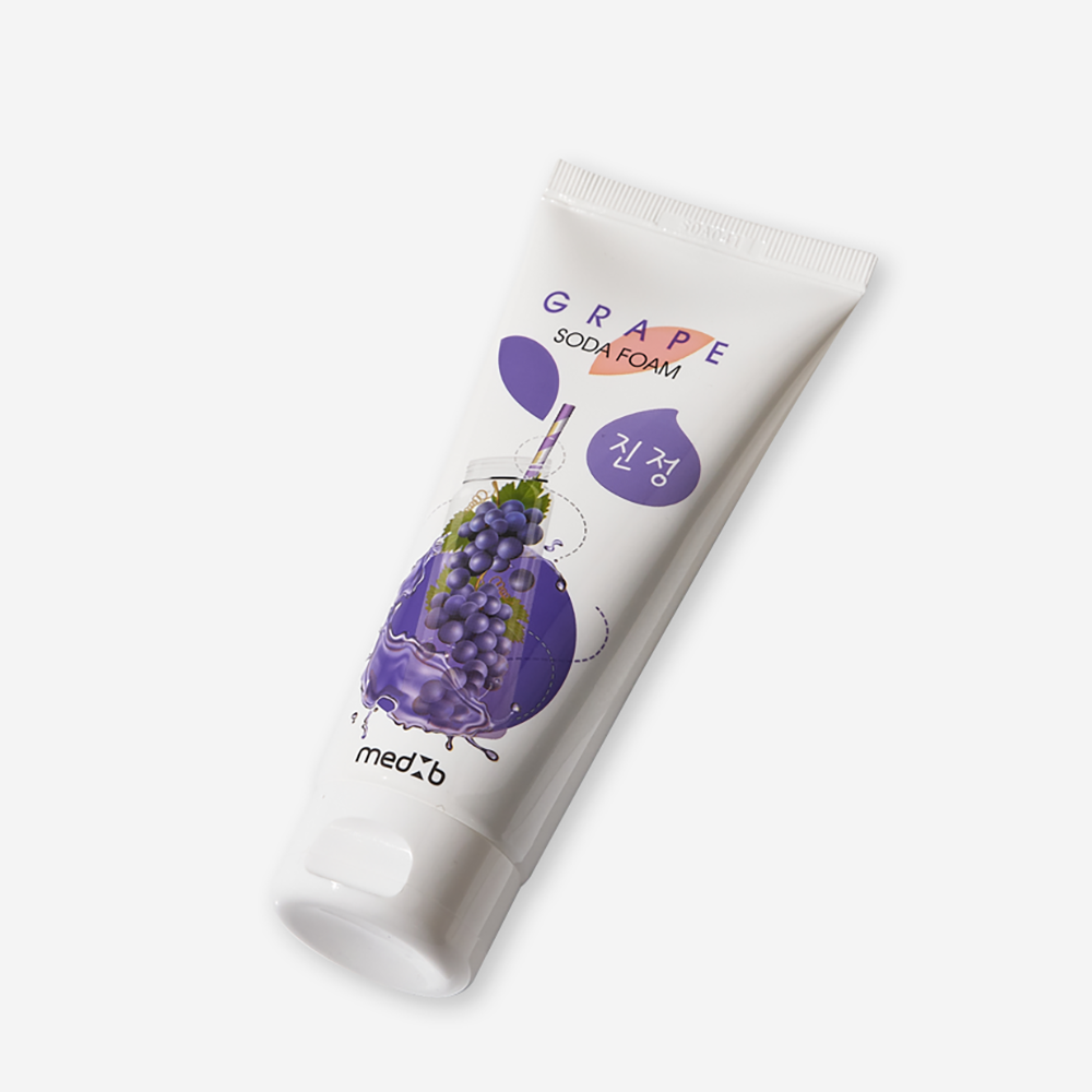 MED:B Пенка для умывания с содой и Виноградом / Med B Grape Soda Foam 100 мл, фото 2