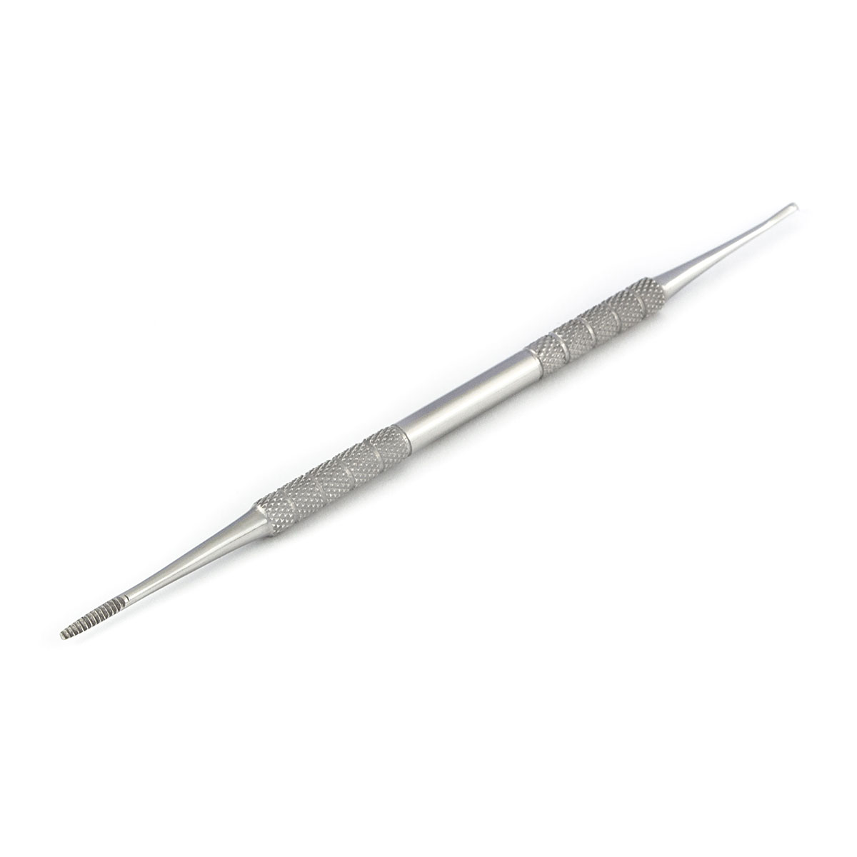 METZGER Кюретка узкая короткая, лопатка + металлическая пилка 2 в 1 PL-169(2), фото 5