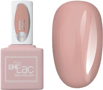Купить E.MI 107 гель-лак для ногтей / E.MiLac Nude Style 6 мл, Розовые