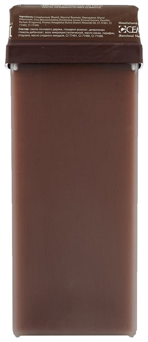 beauty image кассета с воском для тела розовый roll on 110 мл BEAUTY IMAGE Воск низкотемпературный с роликовым аппликатором для депиляции, шоколадный / Roll-on Shocowax 110 мл