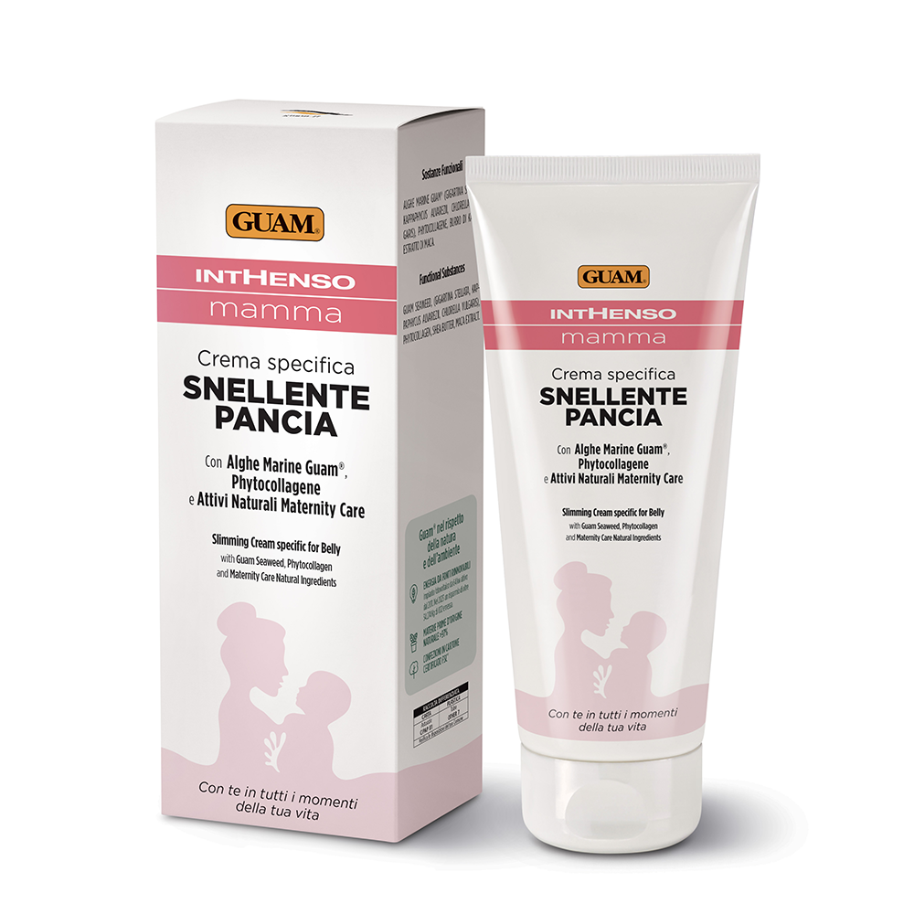GUAM Крем для восстановления области живота / INTHENSO MAMMA 200 мл, фото 2