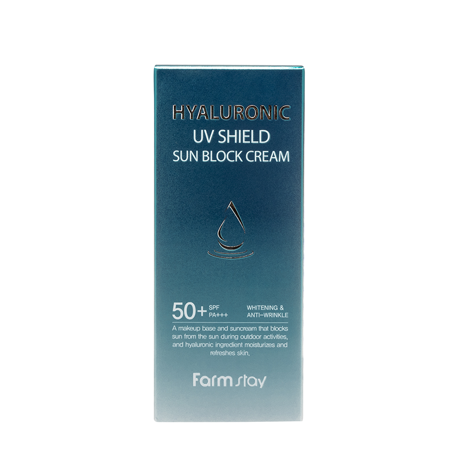 FARMSTAY Крем солнцезащитный увлажняющий для лица  / Hyaluronic UV Shield Sun Block Cream 70 гр, фото 2