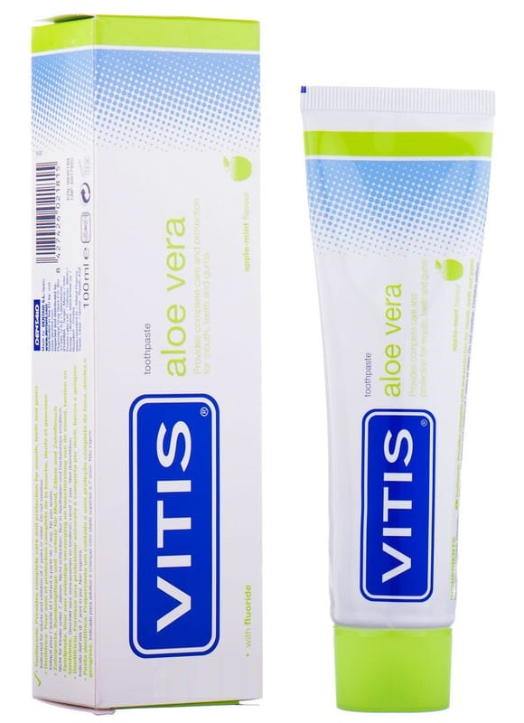 DENTAID Паста зубная Vitis Aloe Vera 100 мл, фото 2