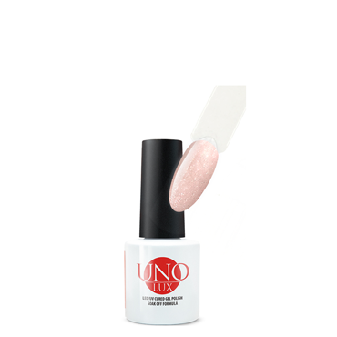 UNO Гель-лак для ногтей, розовый опал / Uno Lux Pink Opal 8 г