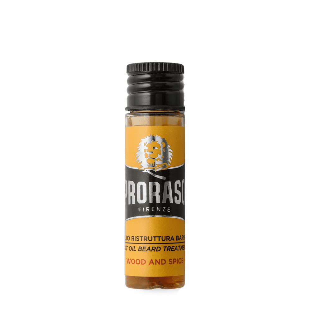 PRORASO Масло горячее для бороды / WOOD AND SPICE 4 х 17 мл, фото 1