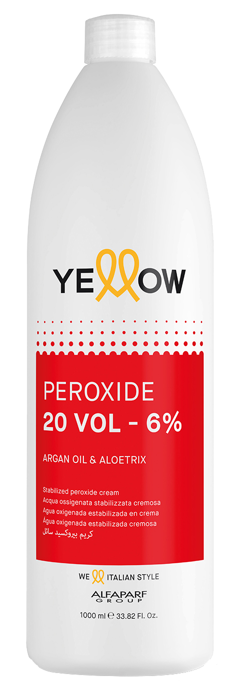 YELLOW Окислитель кремовый 6% (20 vol) / STABILIZED PEROXIDE CREAM 1000 мл