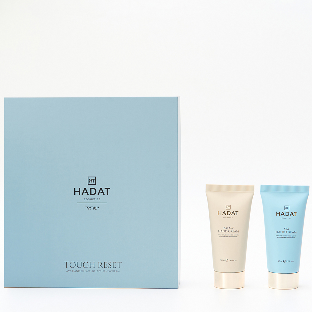 HADAT COSMETICS Набор для ухода для рук (крем для рук 2*50 мл) Touch Reset, фото 4