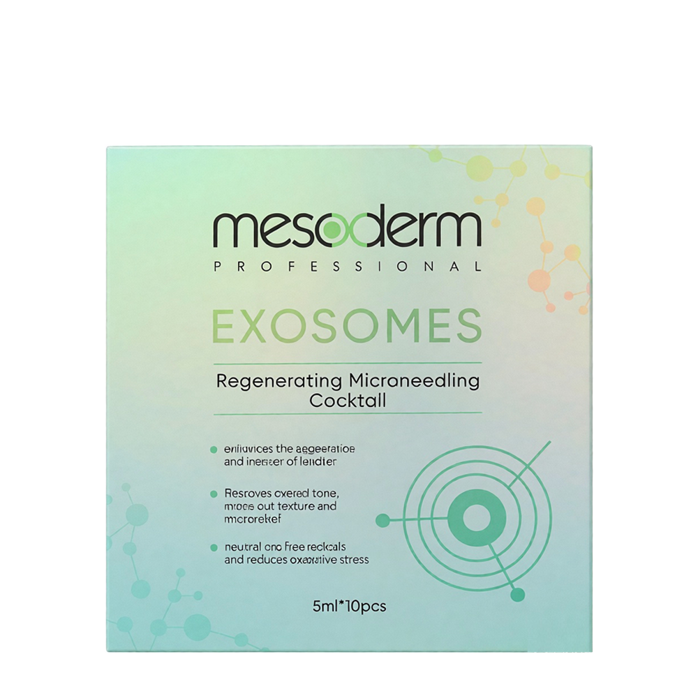 MESODERM Коктейль восстанавливающий для фракционной мезотерапии / Exosomes 10*5 мл, фото 1