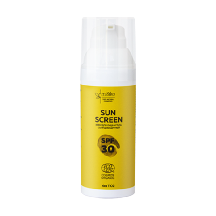 

MI&KO Крем для лица и тела солнцезащитный / Sun Screen SPF30 50 мл