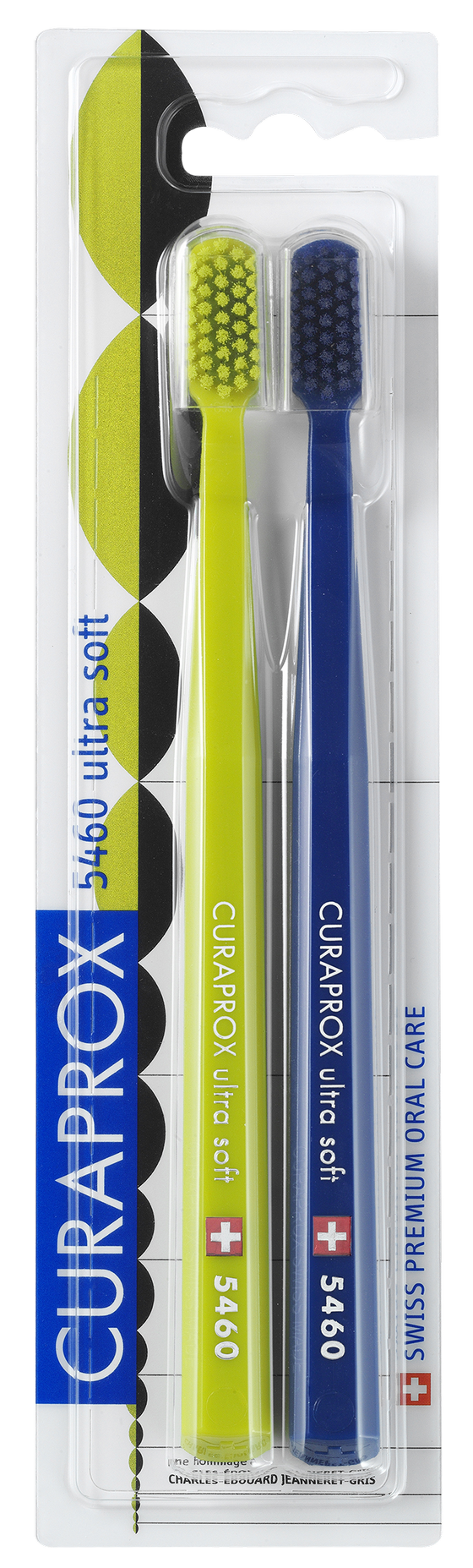 Купить CURAPROX Набор зубных щеток, зеленый / CS5460/2Box Charles Edouard 2019 2 шт