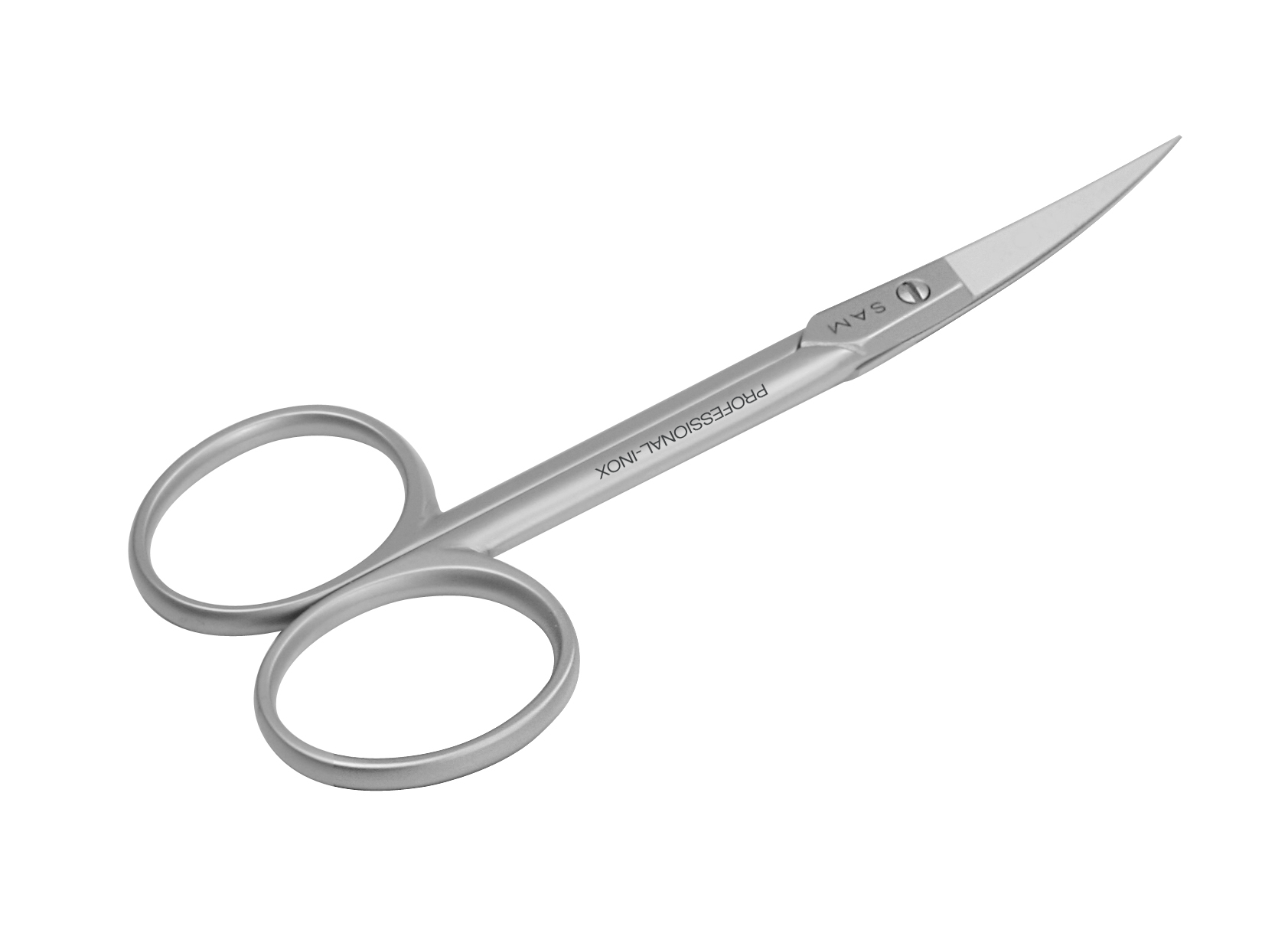 SAM Ножницы для кутикул без плечиков матовые 9 см lombard cutlery ножницы для кутикул тонкие с плечиками