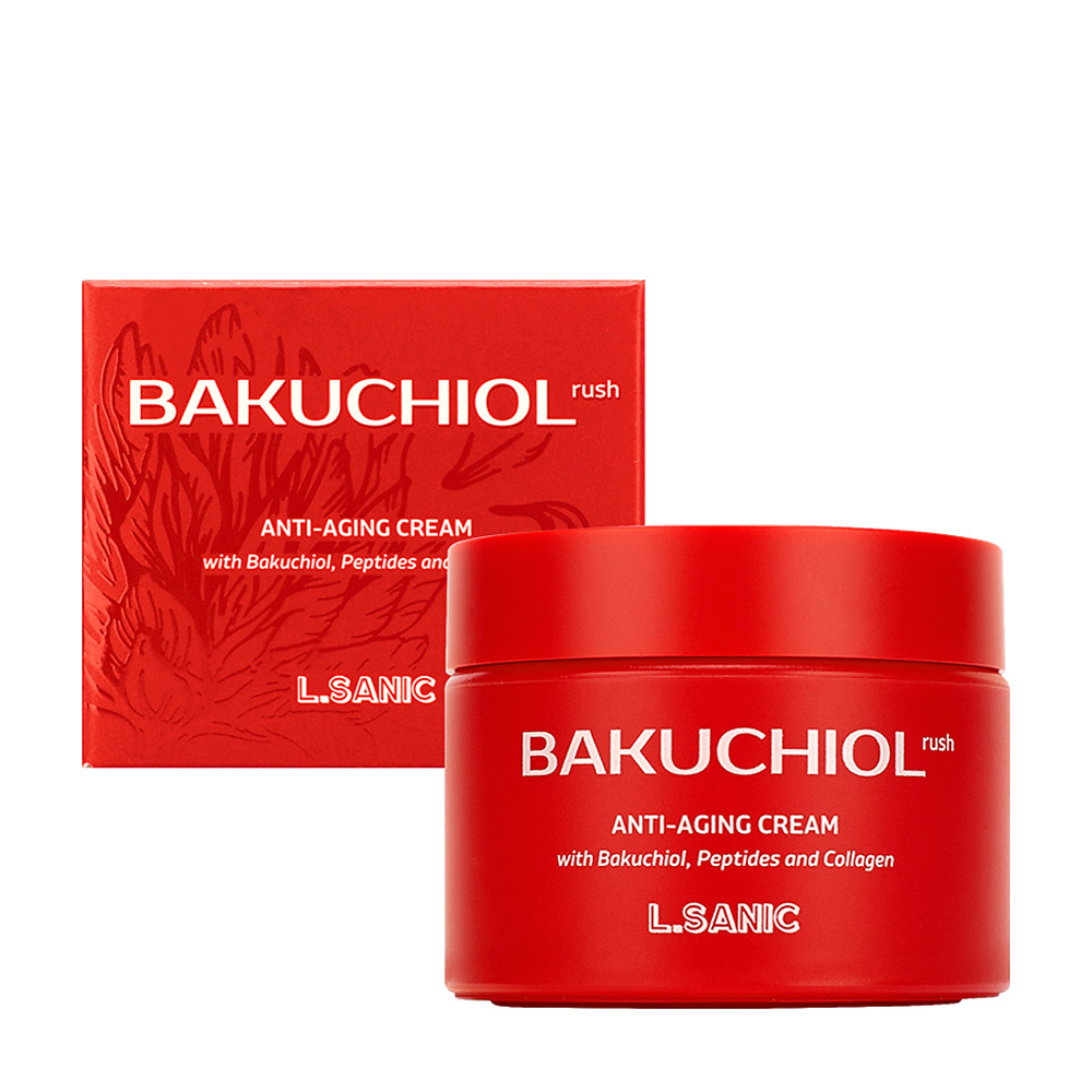 L.SANIC Крем антивозрастной с бакучиолом, пептидами и коллагеном / L.Sanic 50 мл, фото 2