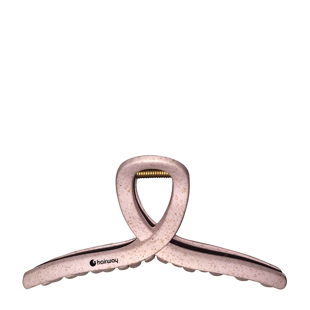 

HAIRWAY Зажим 125 мм, розовый / Ecoline