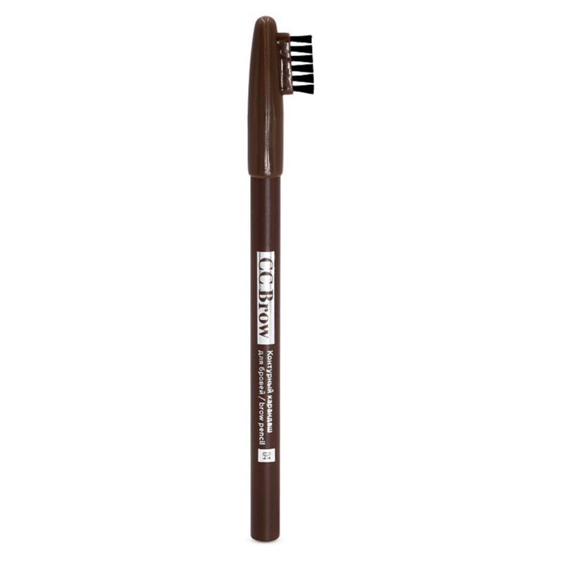 LUCAS’ COSMETICS Карандаш контурный для бровей, 04 коричневый / brow pencil СС Brow astra карандаш для бровей expert eyebrow контурный