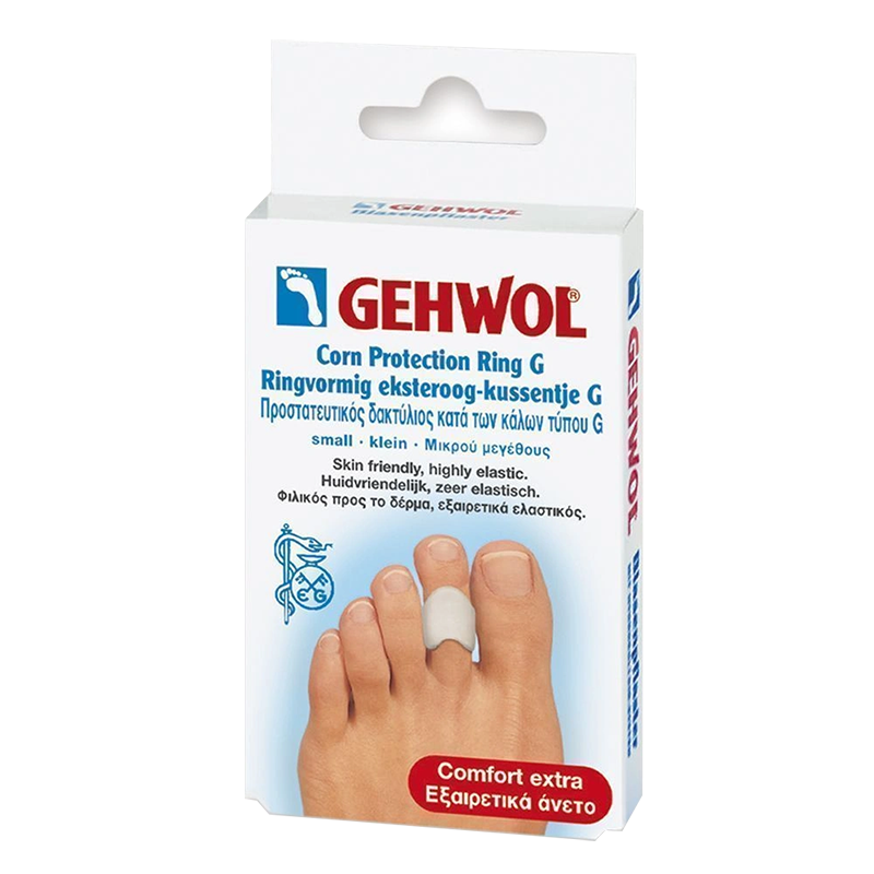 GEHWOL Гель-кольцо защитное с уплотнением, маленькое 3 шт gehwol кольцо защитное на палец среднее 2 шт