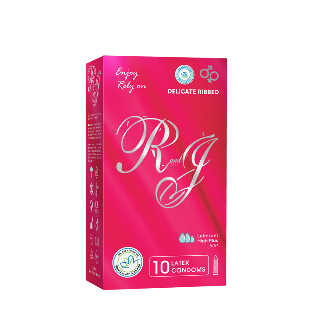 R and J Презервативы ребристые, натуральный латекс / DELICATE R and J 10 шт презервативы ganzo ultra thin 3 шт