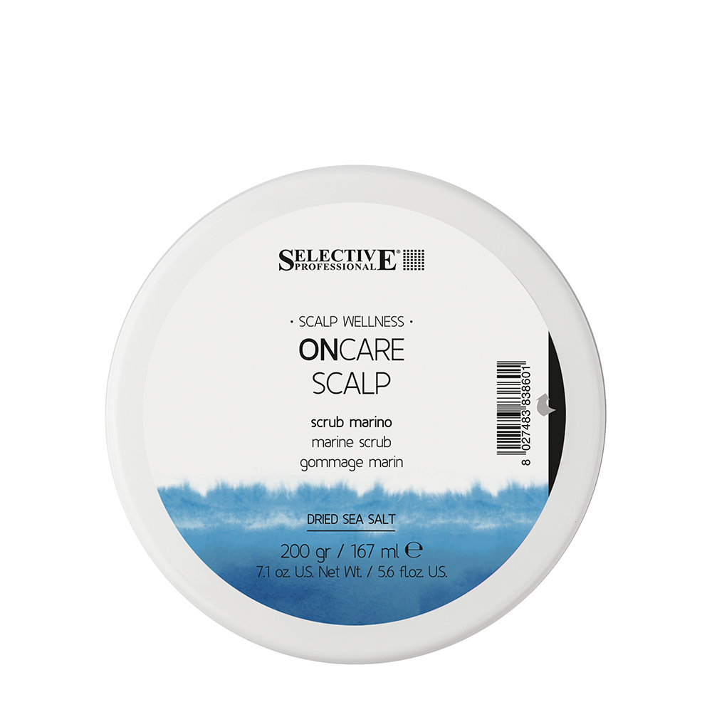 SELECTIVE PROFESSIONAL Скраб с морской солью для кожи головы / ONCARE SCALP 167 мл