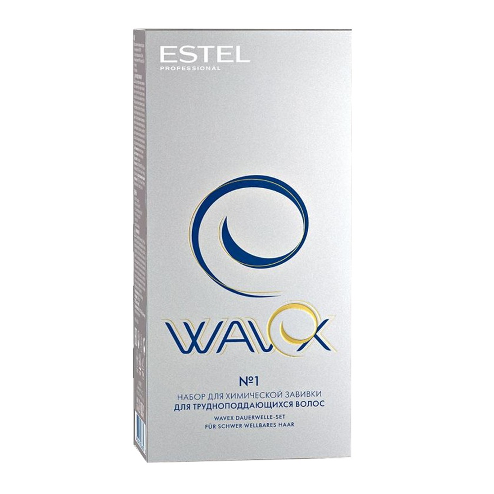 ESTEL PROFESSIONAL Набор для химической завивки, для трудноподдающихся волос / WAVEX лосьон для химической завивки нормальных волос 1 protecting curling lotion n1