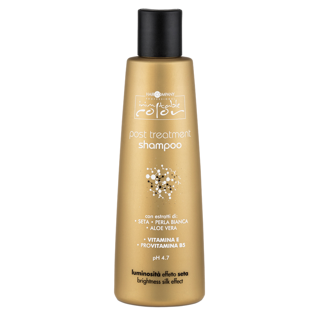 HAIR COMPANY Шампунь стабилизирующий для волос / INIMITABLE COLOR Post Treatment Shampoo 250 мл шампунь после окраски after color shampoo