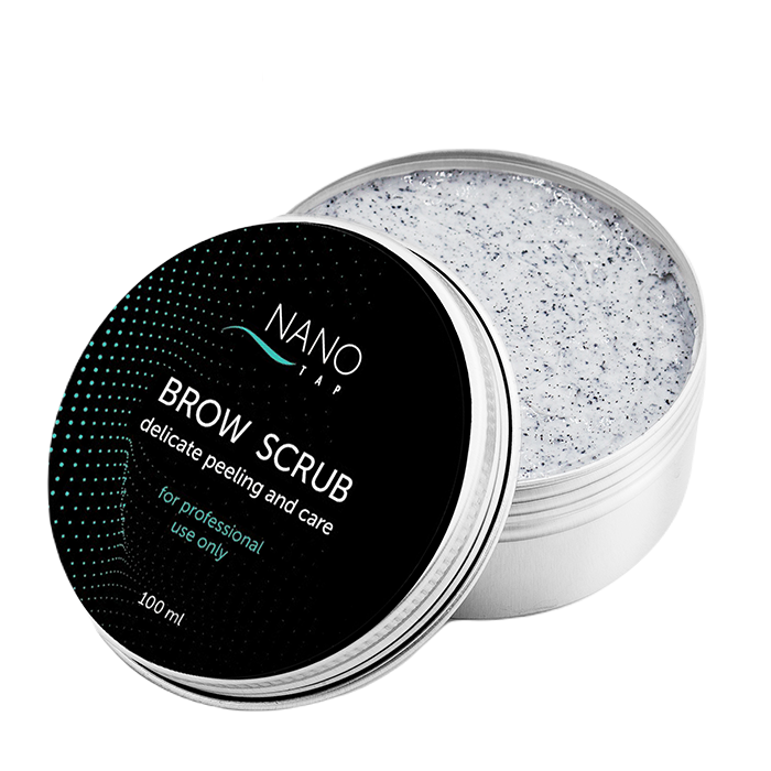 NANO TAP Скраб для бровей / Brow Scrub NanoTap 100 мл, фото 1